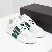 Valentino Garavani Band Leather White Green - 4