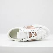 Valentino Garavani Band Leather White Nude - 4