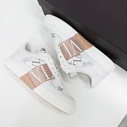 Valentino Garavani Band Leather White Nude - 3