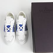 Valentino Garavani Band Leather White Blue - 3