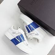 Valentino Garavani Band Leather White Blue - 2