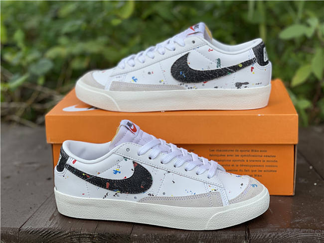 Nike Blazer Low 77 Paint Splatter DJ1517-100 - 1