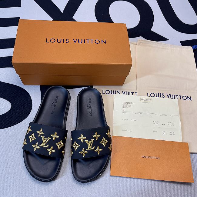 LV Waterfront Mule Slippers  - 1