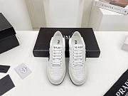 Prada Downtown Perforated Leather Low White  - 4