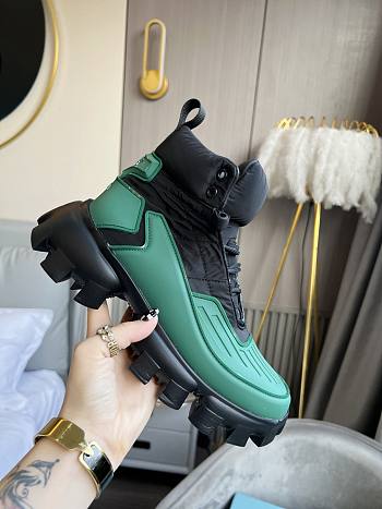 Prada Boots Black Green 