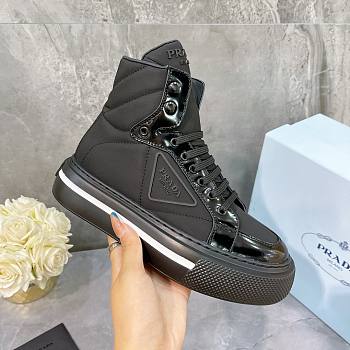 Prada Milano Low High Top Black