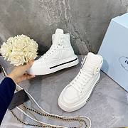 Prada Milano Low High Top White - 5