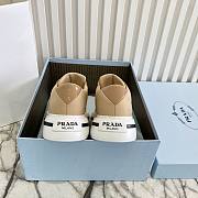 Prada Milano Low Low White Brown - 4