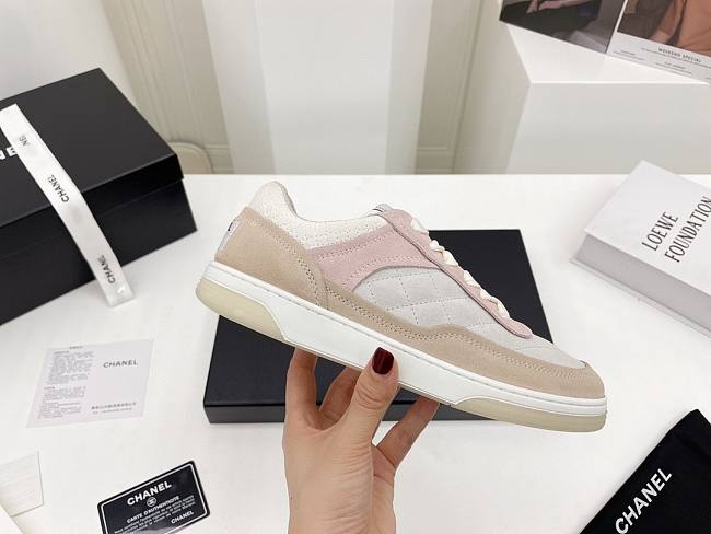 Chanel Sneaker Brown Pink - 1