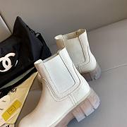 FENDI Boots Leather Sole White - 2