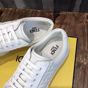 FENDI Fabric Low-tops - White - 3