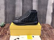 FENDI Fabric High-tops - Black - 2