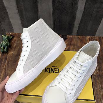 FENDI Fabric High-tops - White