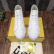 FENDI Fabric High-tops - White - 3