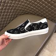 LV Ollie Trocadero Sneaker Black White - 5