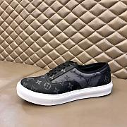 LV Ollie Trocadero Laces Sneaker Black  - 5