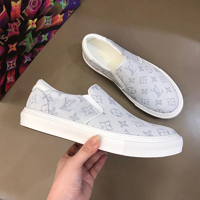 LV Ollie Trocadero Sneaker White - 1