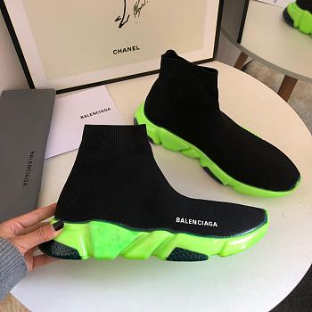 Balenciaga Speed 2.0 Black Green