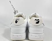 OFF-WHITE Out Of Office OOO Low Tops For Walking White Black OMIA189R21LEA0020101 - 6