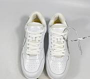 OFF-WHITE Out Of Office OOO Low Tops For Walking White Black OMIA189R21LEA0020101 - 2