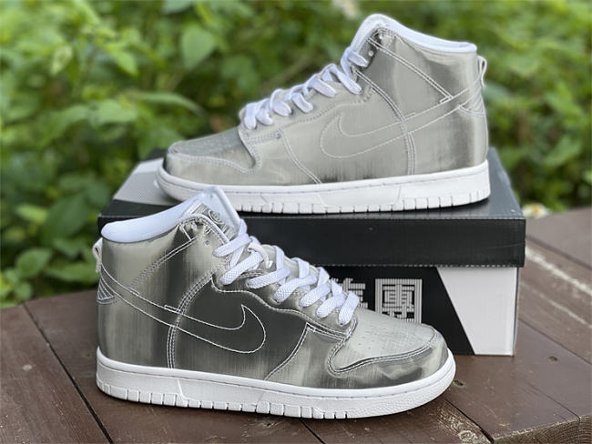 Nike Dunk High CLOT Metallic Silver DH4444-900 - 1