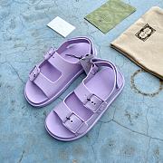 Gucci Lady Sandals Purple - 1