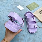 Gucci Lady Sandals Purple - 2