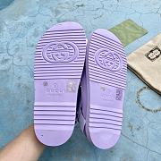 Gucci Lady Sandals Purple - 6