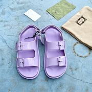 Gucci Lady Sandals Purple - 5