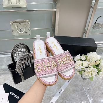 Chanel Lady Sandals Pink