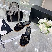 Chanel Lady Sandals Black  - 4