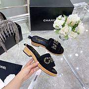 Chanel Lady Sandals Black  - 6