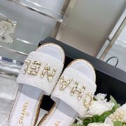 Chanel Lady Sandals White - 4