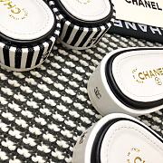 Chanel Lady Sandals Black White  - 3