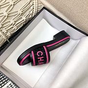 Chanel Lady Sandals Black Pink - 2