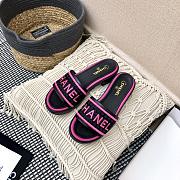 Chanel Lady Sandals Black Pink - 3