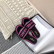 Chanel Lady Sandals Black Pink - 5