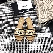 Chanel Lady Sandals Black Yellow - 1