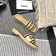 Chanel Lady Sandals Black Yellow - 3