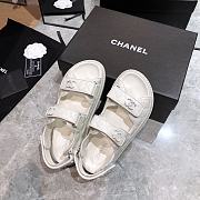 Chanel Lady Sandal Logo White - 3