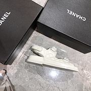 Chanel Lady Sandal Logo White - 5