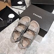 Chanel Lady Sandal Logo Beige - 3