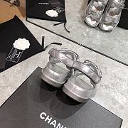 Chanel Lady Sandal Logo Silver - 3