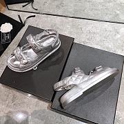 Chanel Lady Sandal Logo Silver - 6