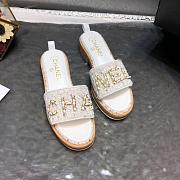 Chanel Lady Sandals Multi Colour White - 1