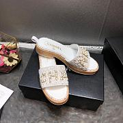 Chanel Lady Sandals Multi Colour White - 2