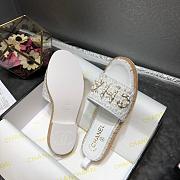 Chanel Lady Sandals Multi Colour White - 3