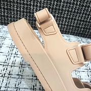 Chanel Sandal Logo Beige - 2