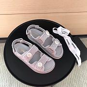 Chanel Sandal Logo Grey - 1