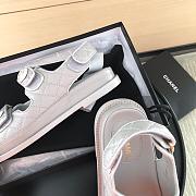 Chanel Sandal Logo Grey - 2